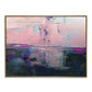 Creative Abstract Painting Original Sea Coastal Painting Modern Set Texture Artwork | Sunset glow