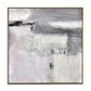 Large Abstract Oil Painting Gray Abstract Artwork Original Abstract Painting | Distant places