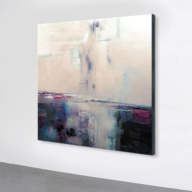 Large Abstract Oversized Landscape Painting Colorful Abstract Painting | Dust storms
