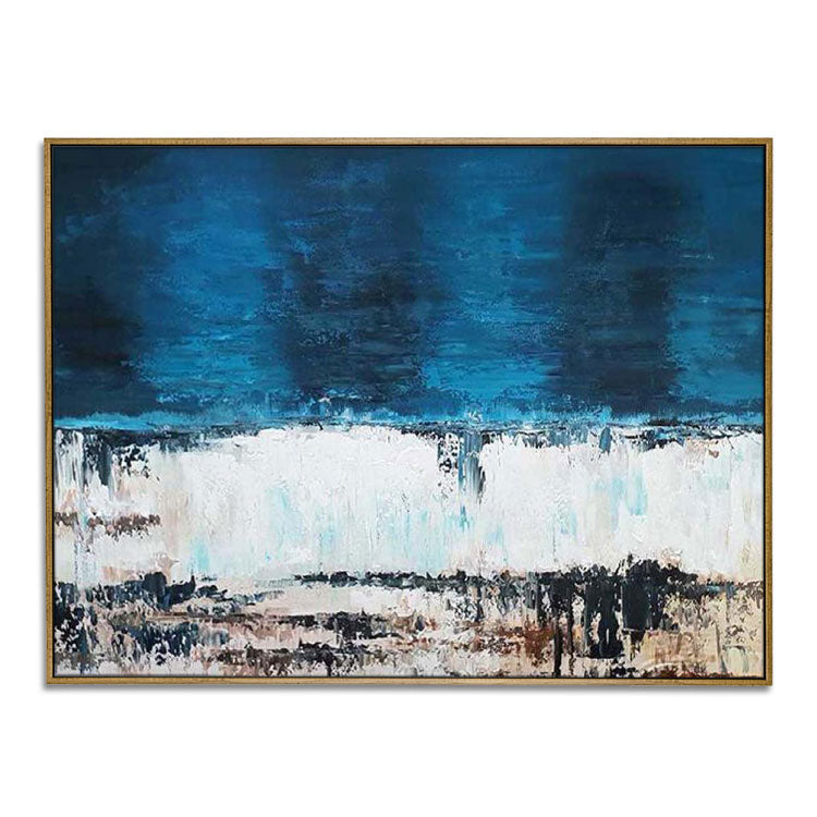 The Water - Handmade Sea Wall Art Landscape Painting on Canvas