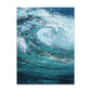 The Waves Of The Sea - Handmade Sea Wall Art Waves Canvas Oil Painting
