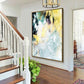 Extra Large Painting, Autumn Mountain Landscape Oil Painting