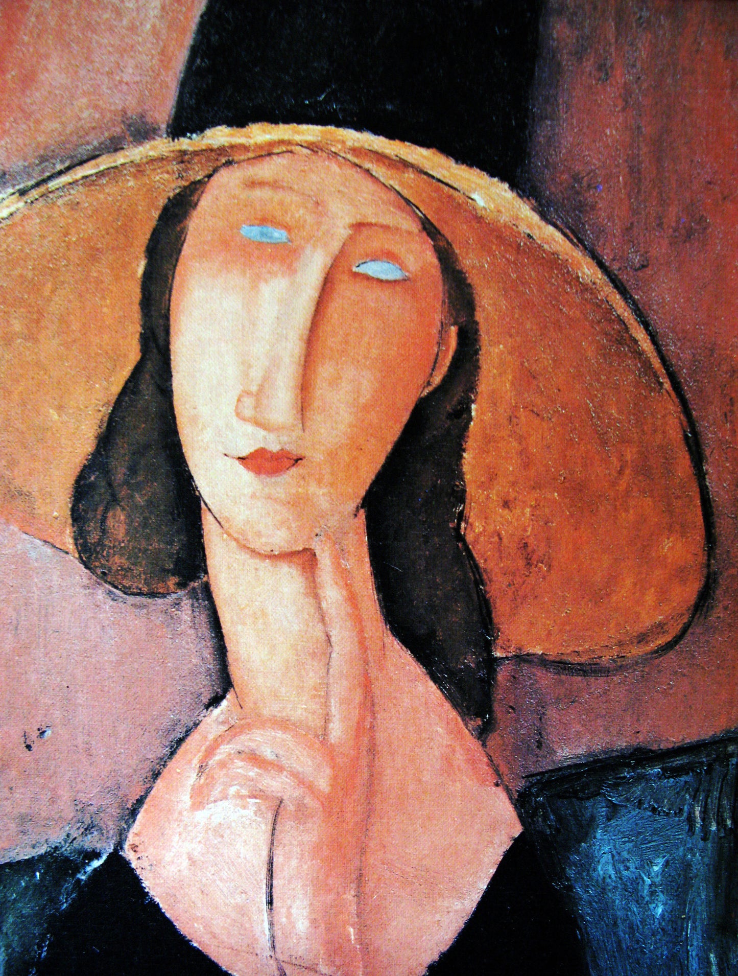 Jeanne Hebuterne in a Large Hat