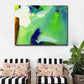 Green Painting Teal Art White Painting Landscape Painting Oil Abstract Painting | Blend