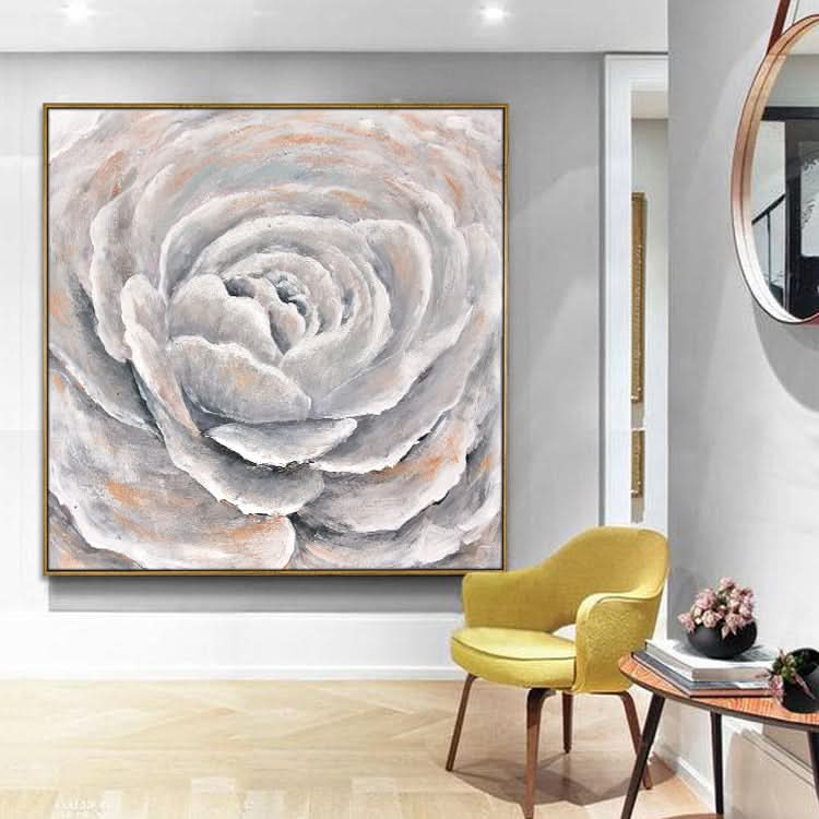 Abstract Oil Painting Living Room Large Painting Canvas Original Art Modern Wall Decor Oil Painting | Flowers