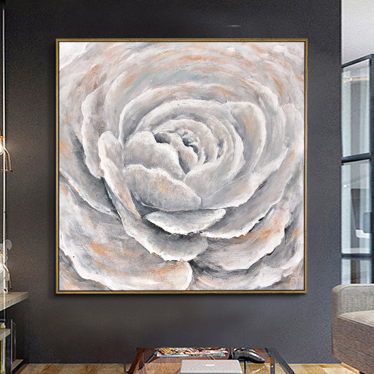 Abstract Oil Painting Living Room Large Painting Canvas Original Art Modern Wall Decor Oil Painting | Flowers
