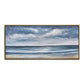 Original Painting On Canvas Oil Hand Painting Living Room Abstract Canvas Wall Art Blue Painting | Sea level#2