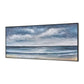 Original Painting On Canvas Oil Hand Painting Living Room Abstract Canvas Wall Art Blue Painting | Sea level#2