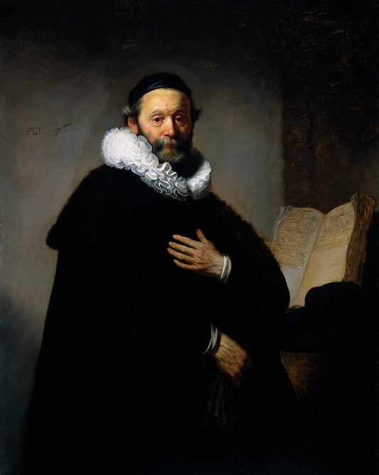 Portrait of Johannes Wtenbogaert 1557 1644 Remonstrant Minister