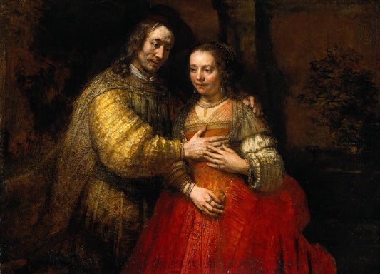 Portrait of Two Figures from the Old Testament known as The Jewish Bride