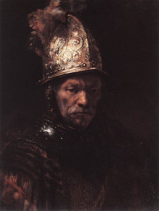 Rembrandt Man in a Golden Helmet