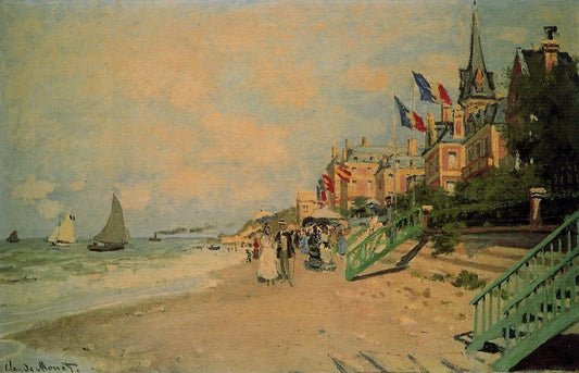 The Beach at Trouville 1
