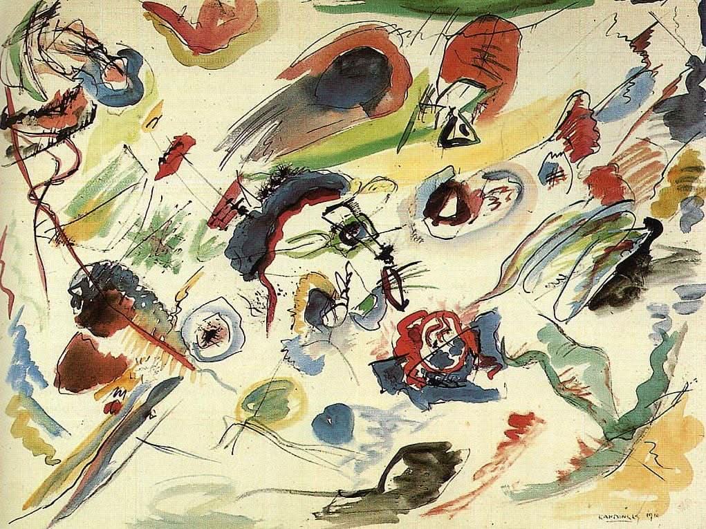 Untitled First Abstract Watercolor