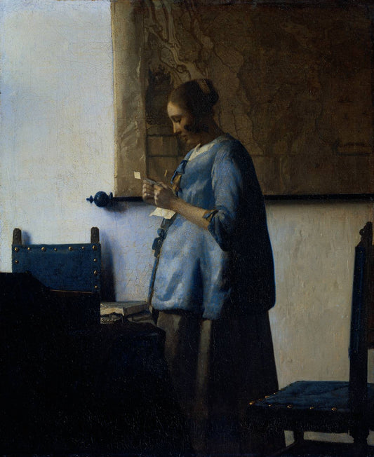 Woman Reading a Letter